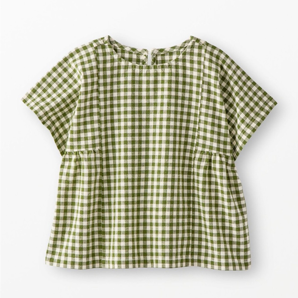 Brand new!! Hanna Andersson Gingham Top